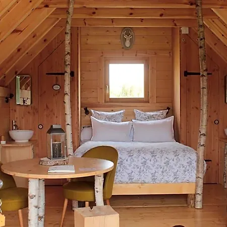 Shanti Insolites Et Espace Bien-etre Bordeaux Деревянный коттедж